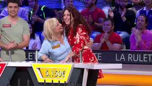 ¡Otra vez! Ángela y Sara suman 5.000 euros más en una nueva tirada en La ruleta