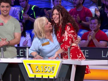 ¡Otra vez! Ángela y Sara suman 5.000 euros más en una nueva tirada en La ruleta