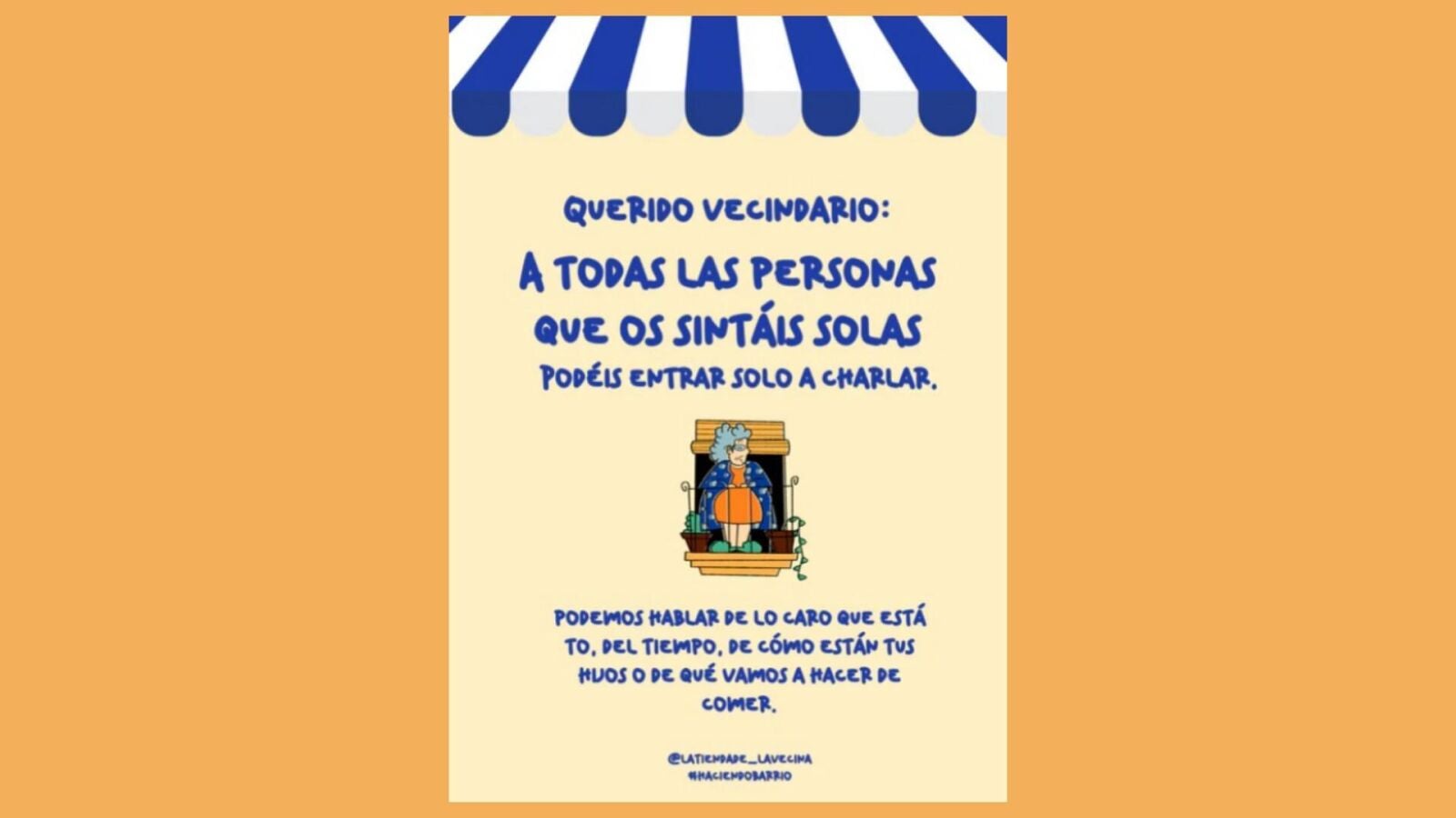 La campaña contra la soledad de una tienda de barrio de Cádiz se hace viral