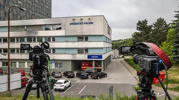 Imagen del hospital en el que est&aacute; Robert Fico