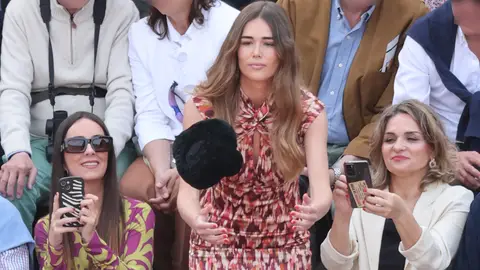 Ana Soria en la vuelta de Enrique Ponce a los toros Ana Soria en la vuelta de Enrique Ponce a los toros