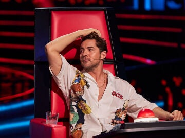 David Bisbal, en las Audiciones a ciegas de La Voz Kids