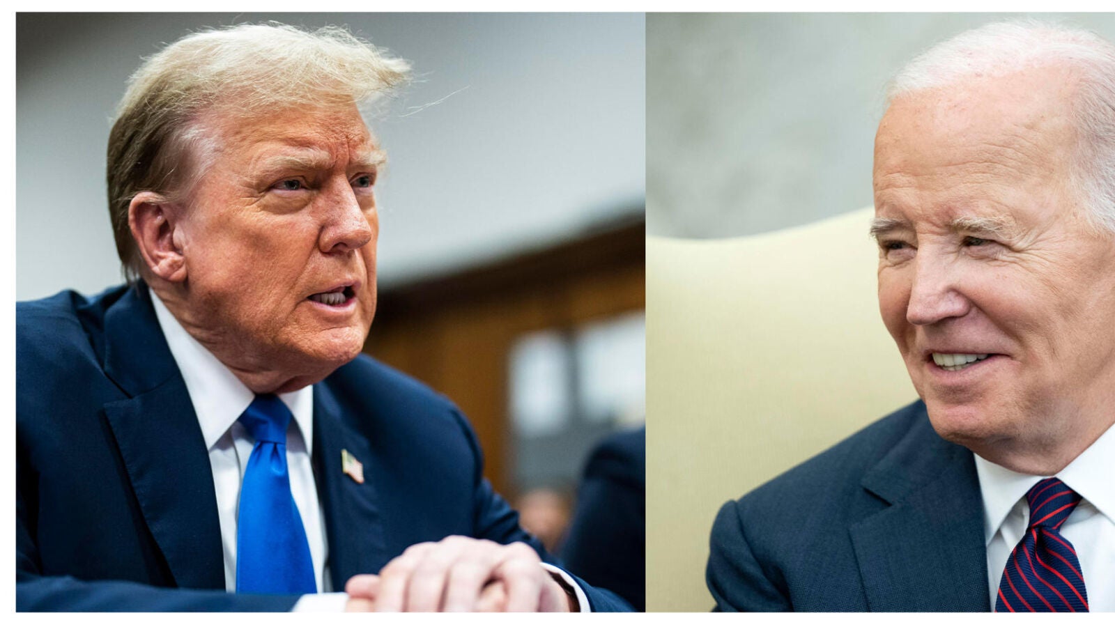 Trump pedirá un test de drogas a Joe Biden antes de los debates: 