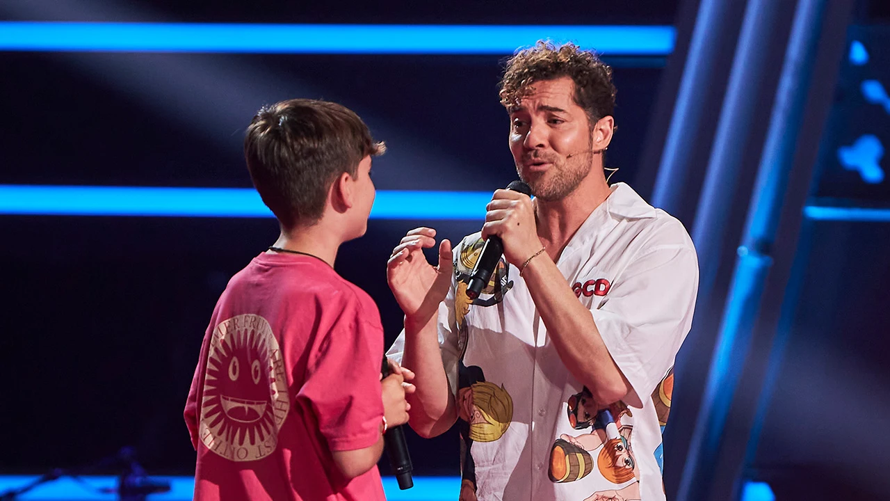 David Bisbal y Sergio emocionan con &lsquo;Si t&uacute; la quieres&rsquo; en La Voz Kids 