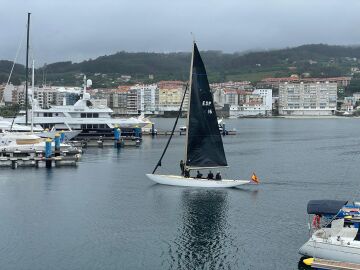 Imagen del las regatas de Sanxenxo