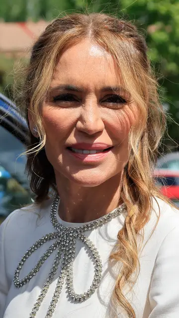 Gema Ruiz, en la Comunión de su hija Gema Ruiz, en la Comunión de su hija