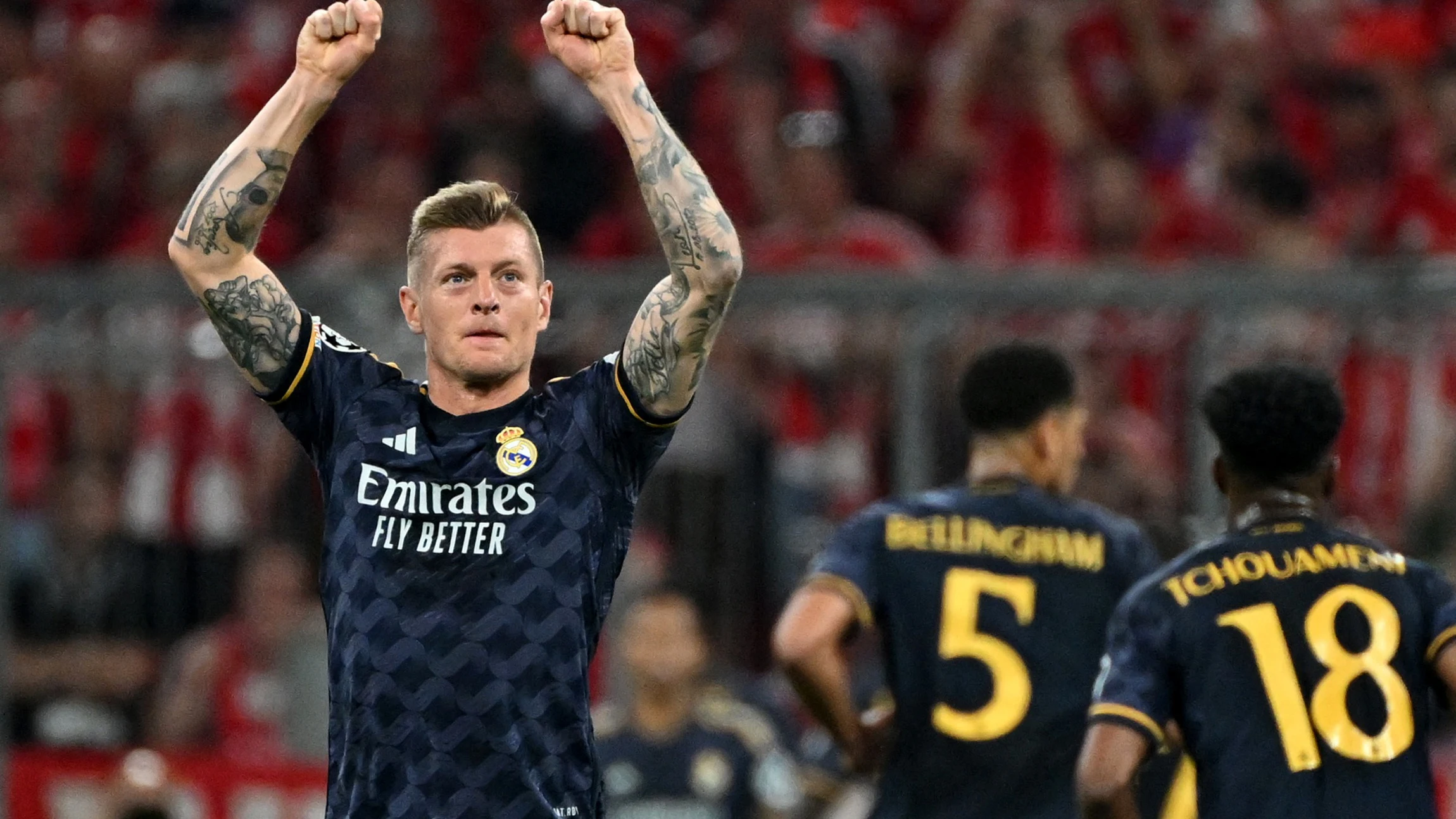 Toni Kroos, en un partido con el Real Madrid Toni Kroos, en un partido con el Real Madrid