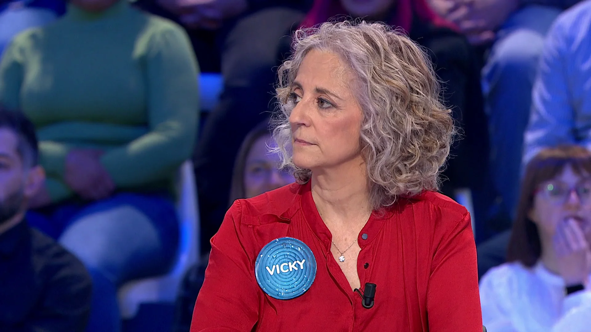 La templanza de Vicky tras tambalearse en la Silla Azul: &ldquo;Me he acordado de algo que me dijo mi marido&rdquo;