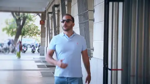 Antonio Tejado, en los juzgados de Sevilla Antonio Tejado, en los juzgados de Sevilla