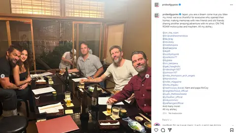 Jason Momoa confirma que está saliendo con la actriz Adria Arjona Jason Momoa confirma que está saliendo con la actriz Adria Arjona