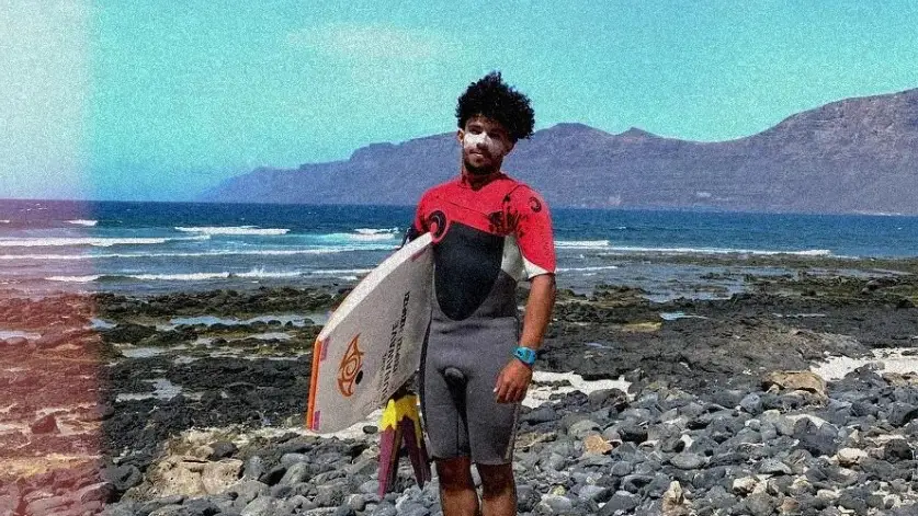 Ayoub Adardour, en una imagen de su Instagram Ayoub Adardour, en una imagen de su Instagram