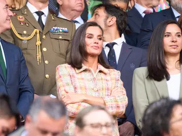 La reina Letizia en la final de la Copa de la Reina La reina Letizia en la final de la Copa de la Reina