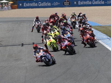 Carrera de MotoGP en Jerez