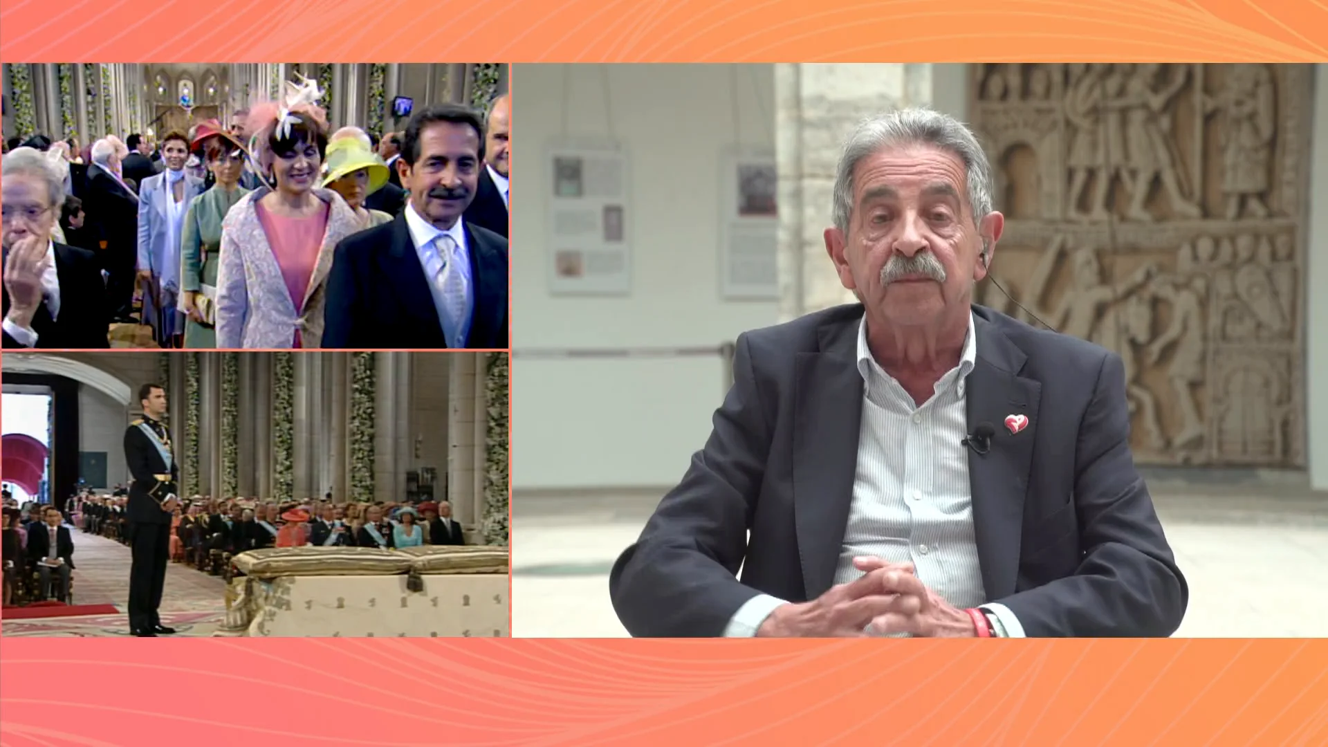 La anécdota de Miguel Ángel Revilla en los baños de la boda de Felipe y Letizia: "Me hubiera venido bien un pañal" La anécdota de Miguel Ángel Revilla en los baños de la boda de Felipe y Letizia: "Me hubiera venido bien un pañal"
