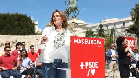 La vicepresidenta tercera, ministra de Transición Ecológica y candidata a las elecciones europeas, Teresa Ribera La vicepresidenta tercera, ministra de Transición Ecológica y candidata a las elecciones europeas, Teresa Ribera