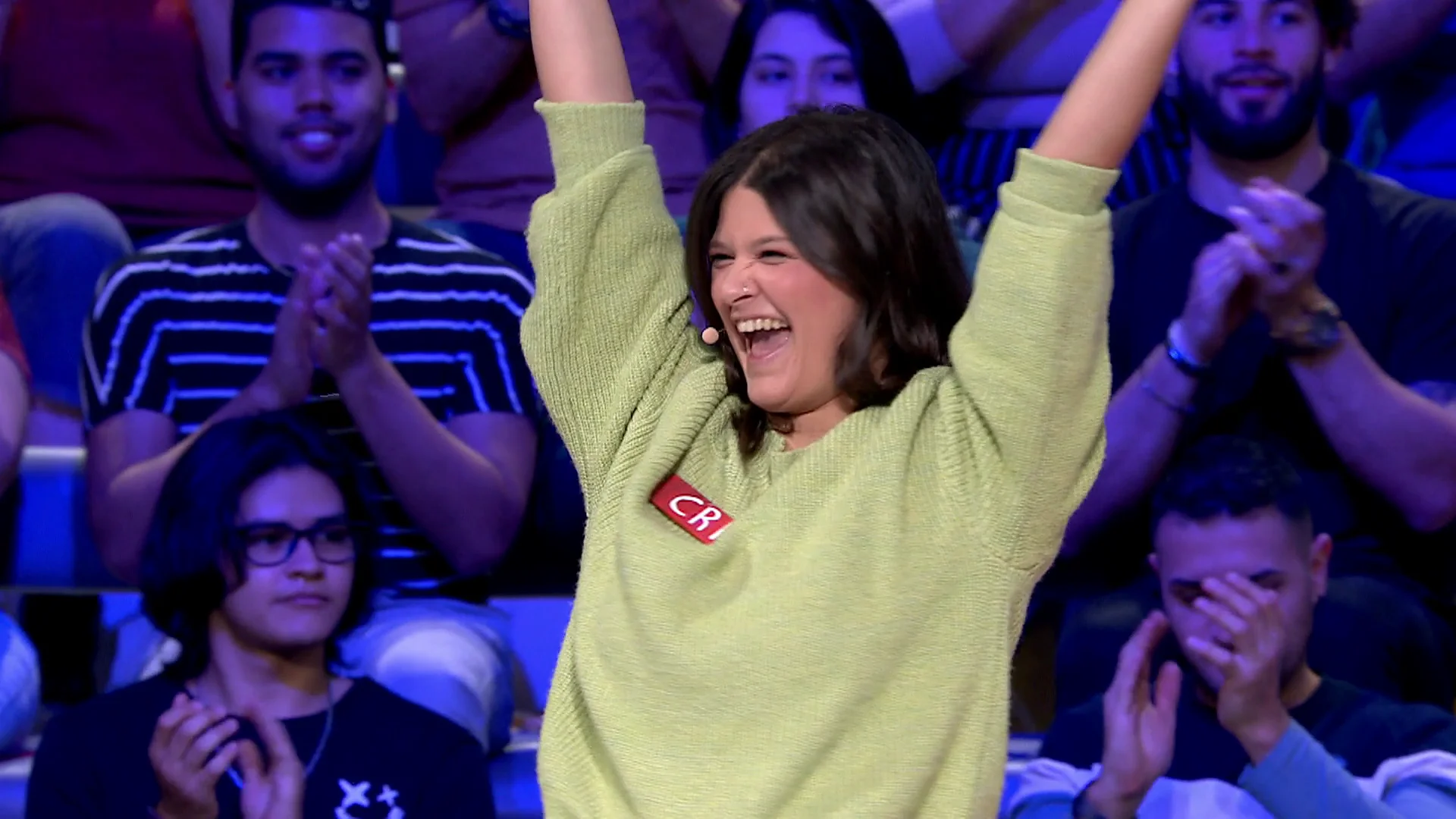 &iexcl;Que suerte! Cris gana mil euros con un solo panel