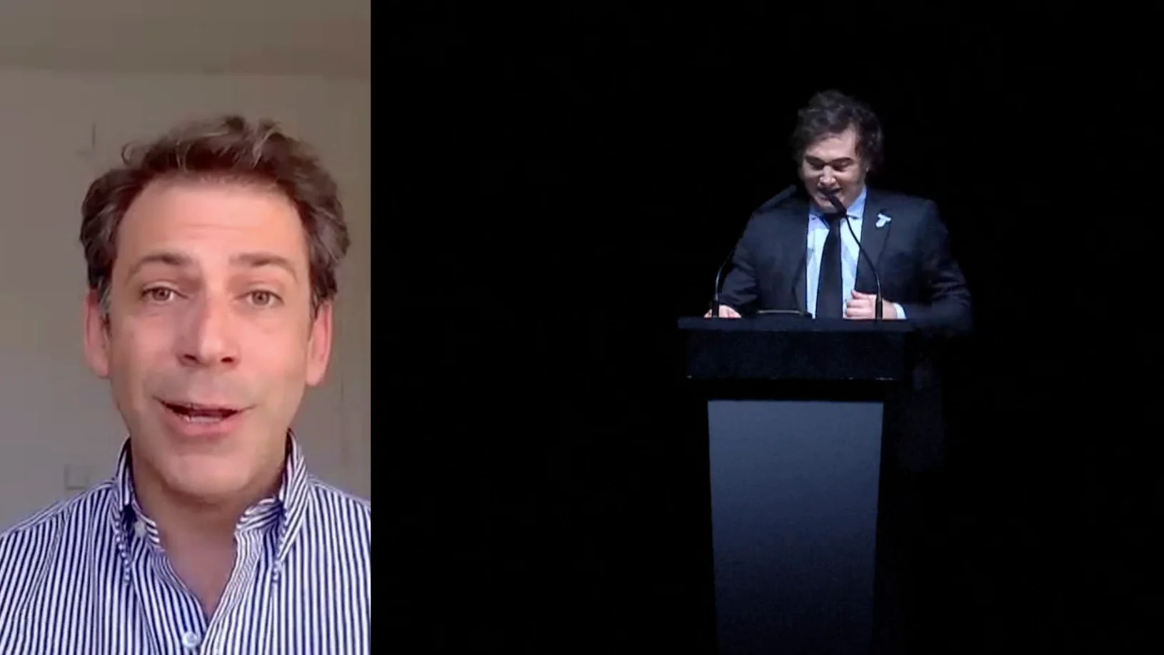 Espejo Público (23-05-24) Un periodista argentino descubre a Javier Milei: "Su obsesión es verse en las portadas de los periódicos" Espejo Público (23-05-24) Un periodista argentino descubre a Javier Milei: "Su obsesión es verse en las portadas de los periódicos"