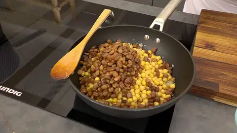 Incorpora los garbanzos Incorpora los garbanzos