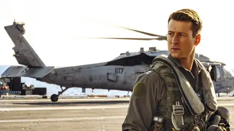 Glen Powell en Top Gun: Maverick Glen Powell en Top Gun: Maverick