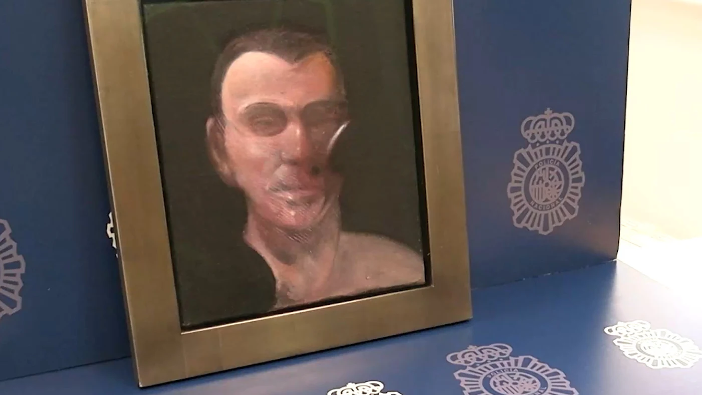 Cuadro recuperado de Francis Bacon Cuadro recuperado de Francis Bacon
