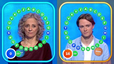 ¡Máxima igualdad! Vicky y Manu, una rivalidad que apunta a ser histórica en Pasapalabra