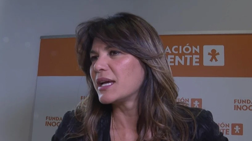 Fabiola Martínez en un evento de la Fundación Inocente Fabiola Martínez en un evento de la Fundación Inocente