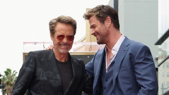 Robert Downey Jr. y Chris Hemsworth