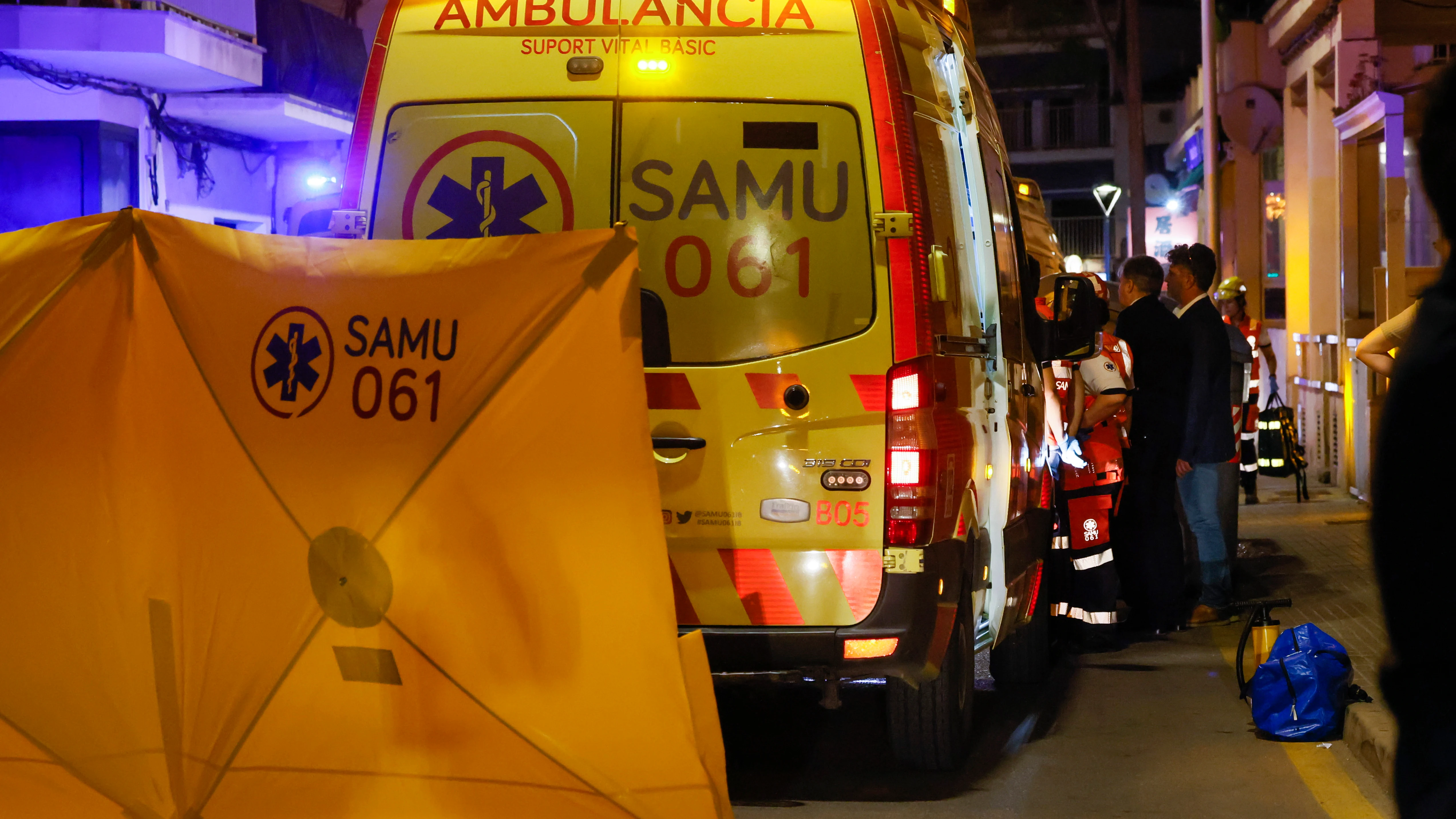 Las víctimas del derrumbe en Palma Las víctimas del derrumbe en Palma