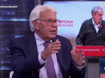 El dardo de Felipe González a Zapatero: “De lo que os digo, a lo mejor se entera hasta Zapatero, que le cuesta trabajo” El dardo de Felipe González a Zapatero: “De lo que os digo, a lo mejor se entera hasta Zapatero, que le cuesta trabajo”