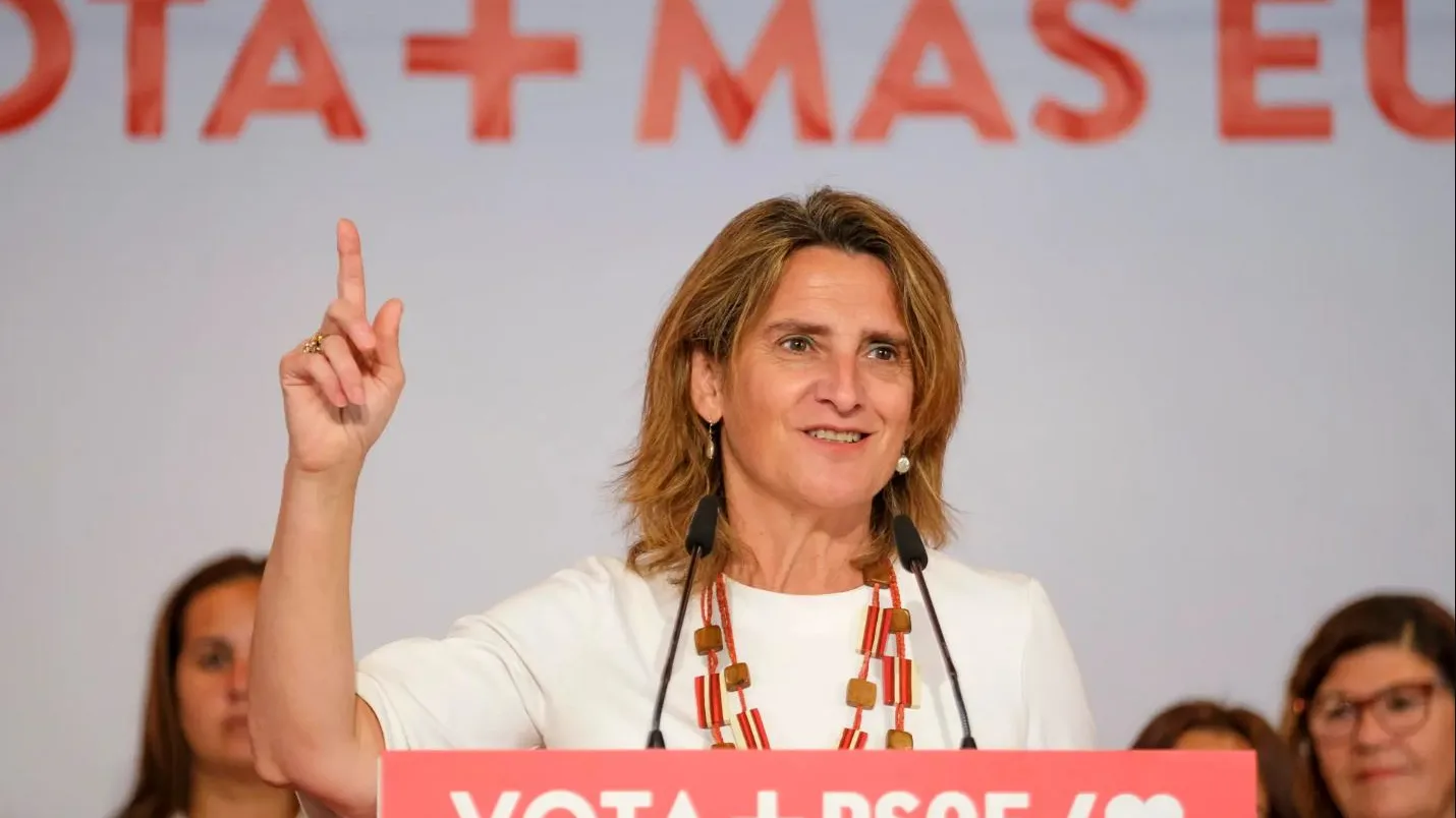 Teresa Ribera en Las Palmas de Gran Canaria