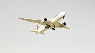 Avión de Qatar Airways Avión de Qatar Airways