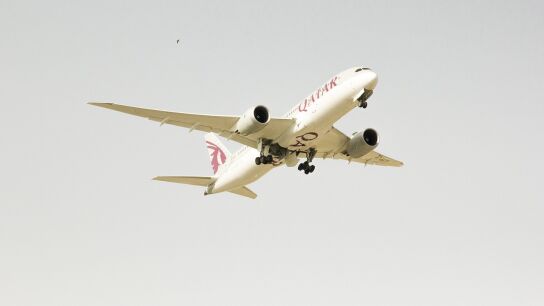 Avi&oacute;n de Qatar Airways