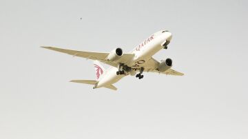 Avión de Qatar Airways