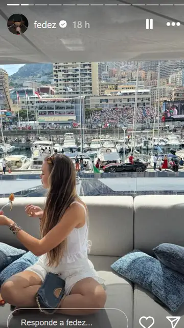 Historia de Instagram de Fedez Historia de Instagram de Fedez