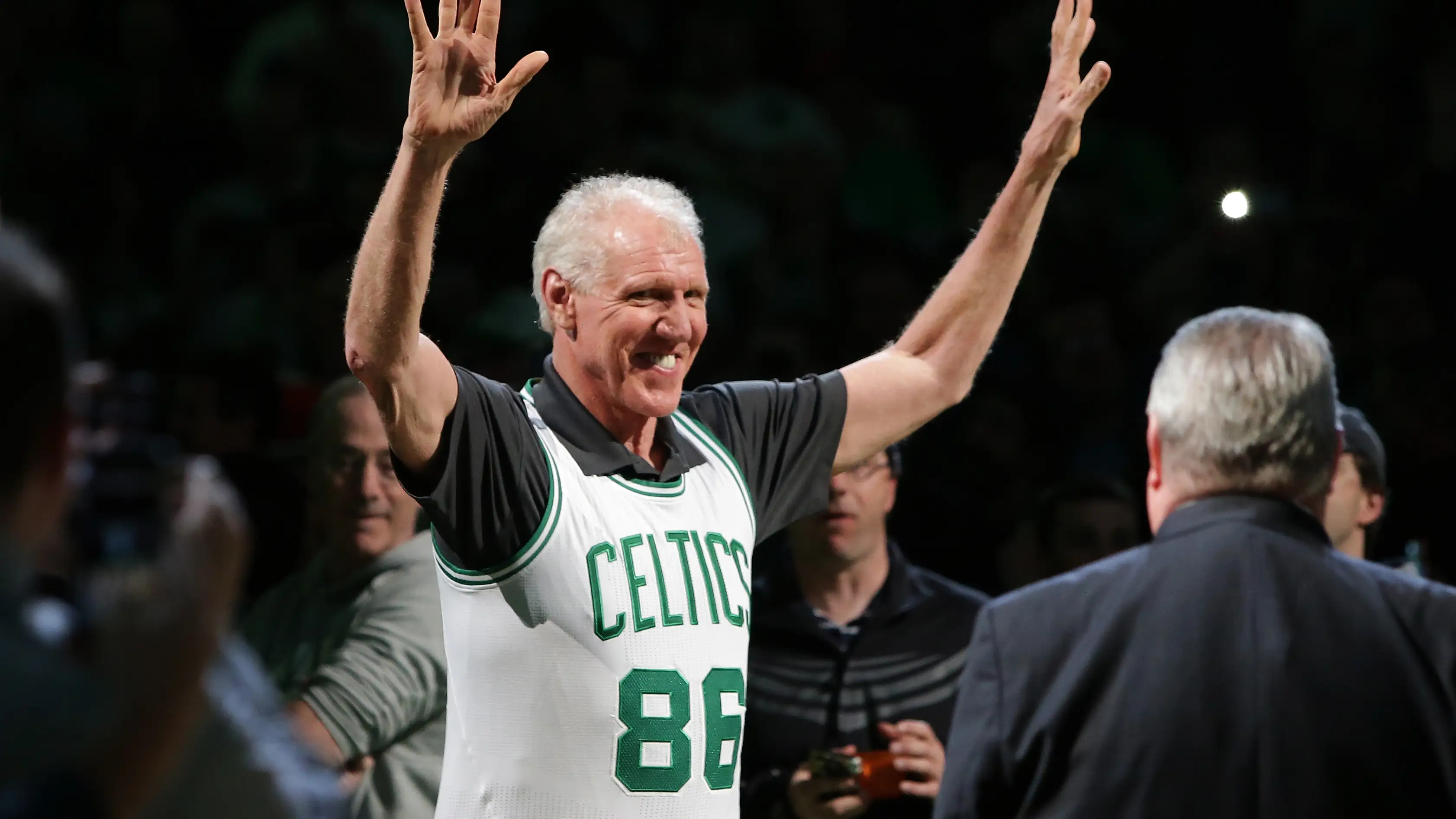 Bill Walton durante un homenaje a su carrera en 2016 Bill Walton durante un homenaje a su carrera en 2016
