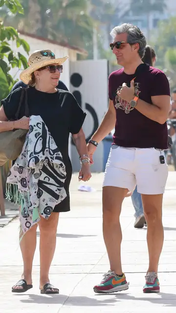 Mayte Zaldívar y su pareja, Fernando, en Marbella Mayte Zaldívar y su pareja, Fernando, en Marbella