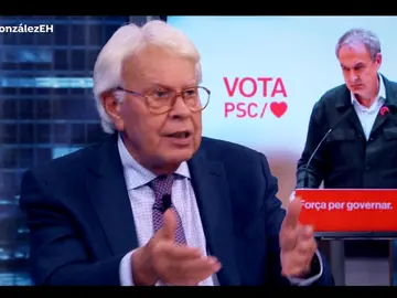 Felipe González en El Hormiguero. Felipe González en El Hormiguero.