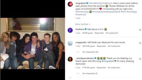 Los actores de High School Musical en las fotos de Lucas Grabeel