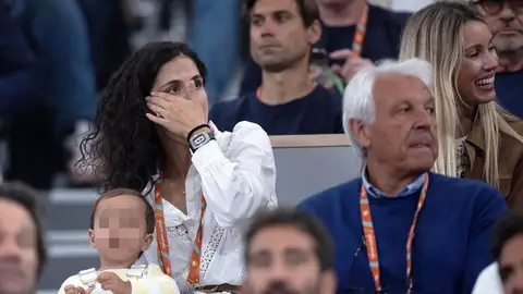 Las lágrimas de Mery Perelló tras la derrota de Rafa Nadal en el Roland Garros 2024 Las lágrimas de Mery Perelló tras la derrota de Rafa Nadal en el Roland Garros 2024