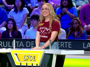 Noelia coge carrerilla y remonta de forma espectacular en La ruleta de la suerte