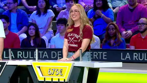 Noelia coge carrerilla y remonta de forma espectacular en La ruleta de la suerte Noelia coge carrerilla y remonta de forma espectacular en La ruleta de la suerte