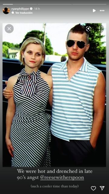 Reese Witherspoon y Ryan Phillippe en los 90