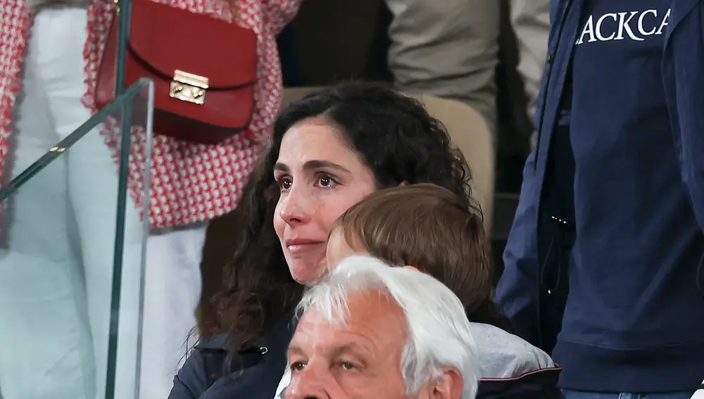 Las lágrimas de Mery Perelló tras la derrota de Rafa Nadal en el Roland Garros 2024
