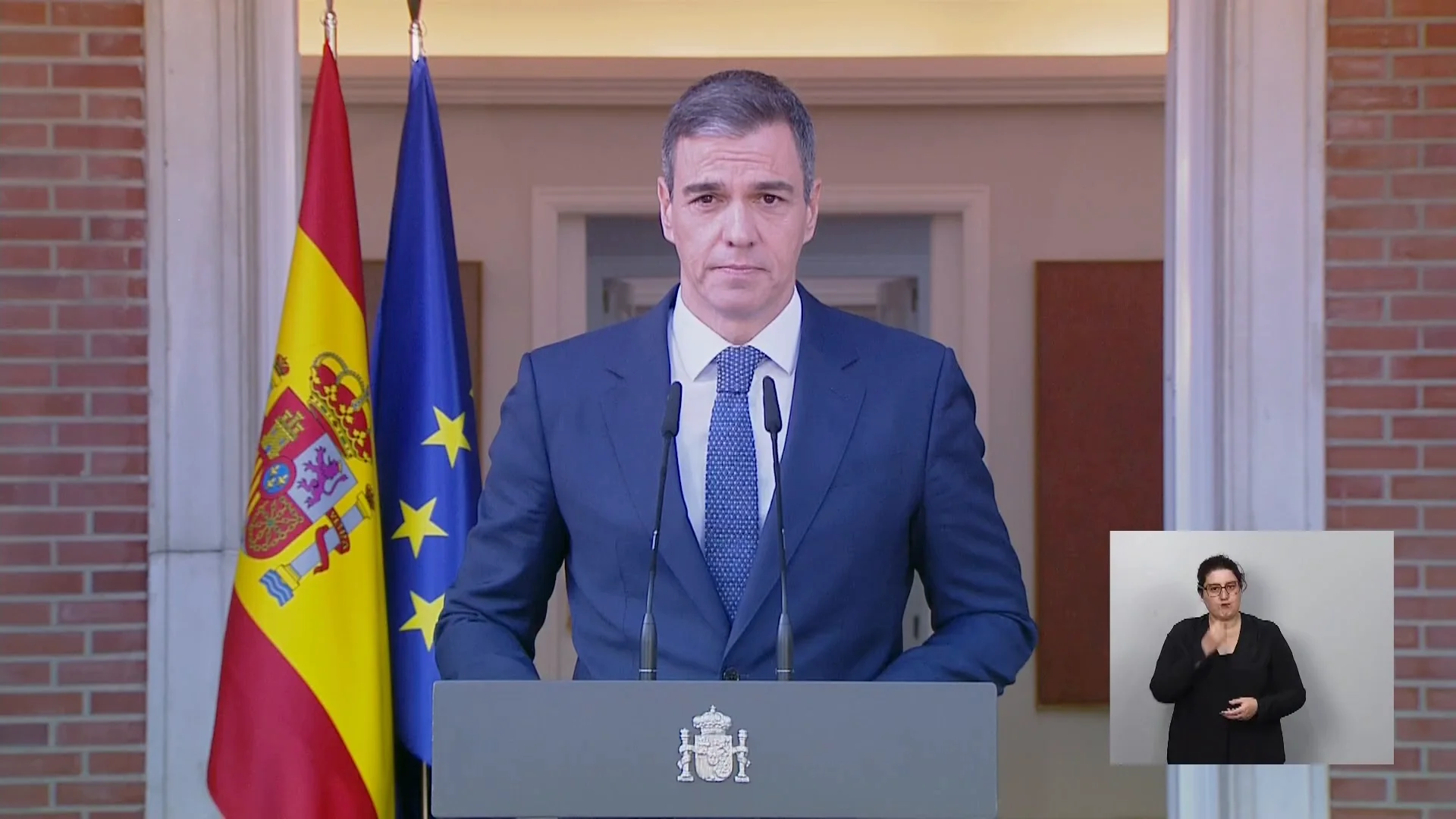 Declaración institucional Pedro Sánchez previa al reconocimiento del Estado palestino en el Consejo de Ministros Declaración institucional Pedro Sánchez previa al reconocimiento del Estado palestino en el Consejo de Ministros