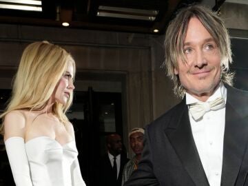 Nicole Kidman y su marido Keith Urban en la Gala Met 2024