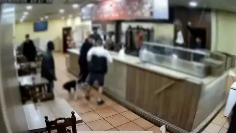 Pelea en un bar de Lleida. Pelea en un bar de Lleida.