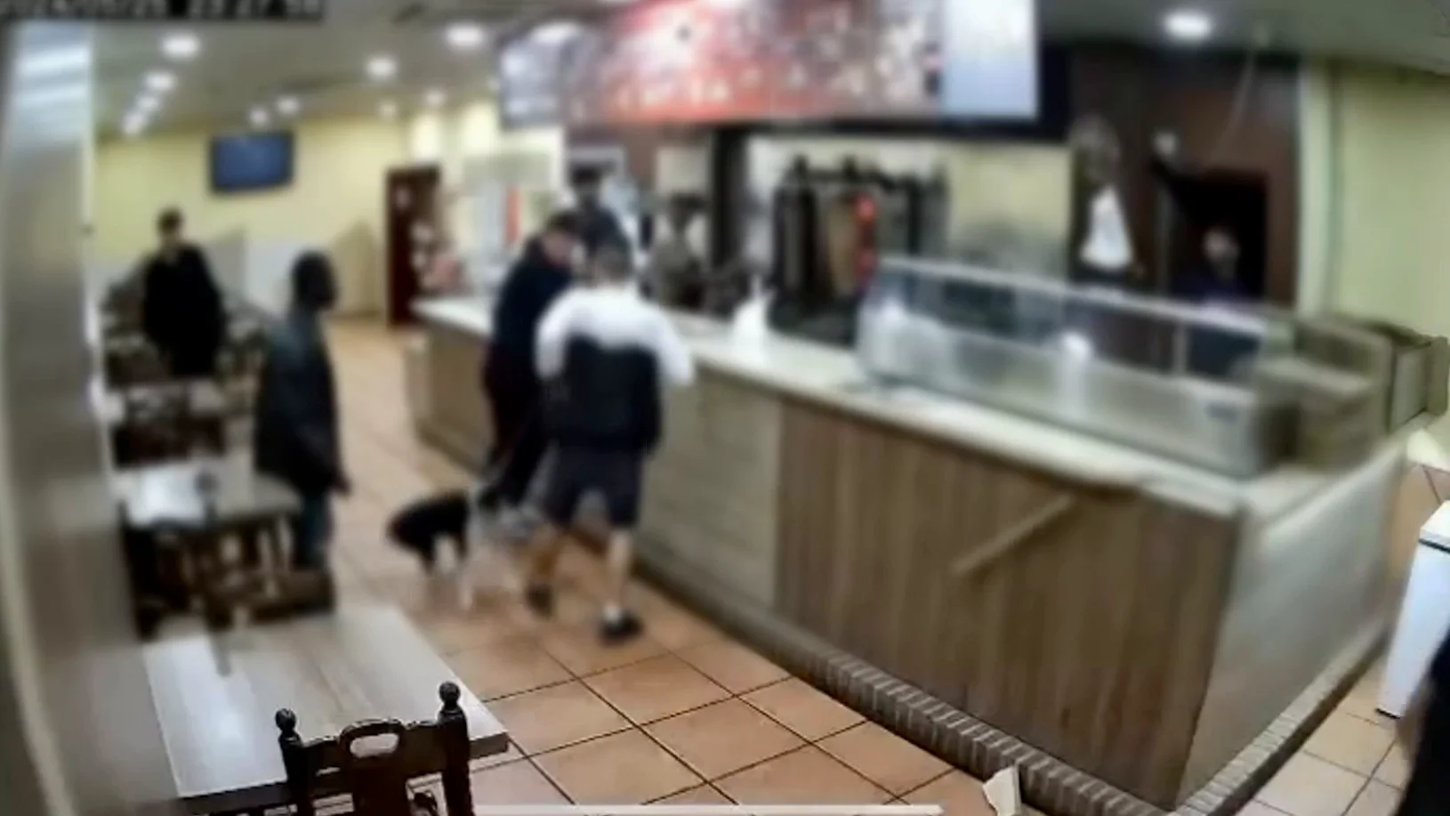 Pelea en un bar de Lleida. Pelea en un bar de Lleida.