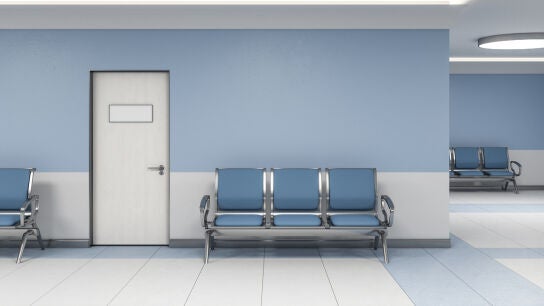 Sala de espera de un hospital