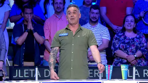 ¡Qué mala pata! Juanma cae en el bote pero falla al resolver ¡Qué mala pata! Juanma cae en el bote pero falla al resolver