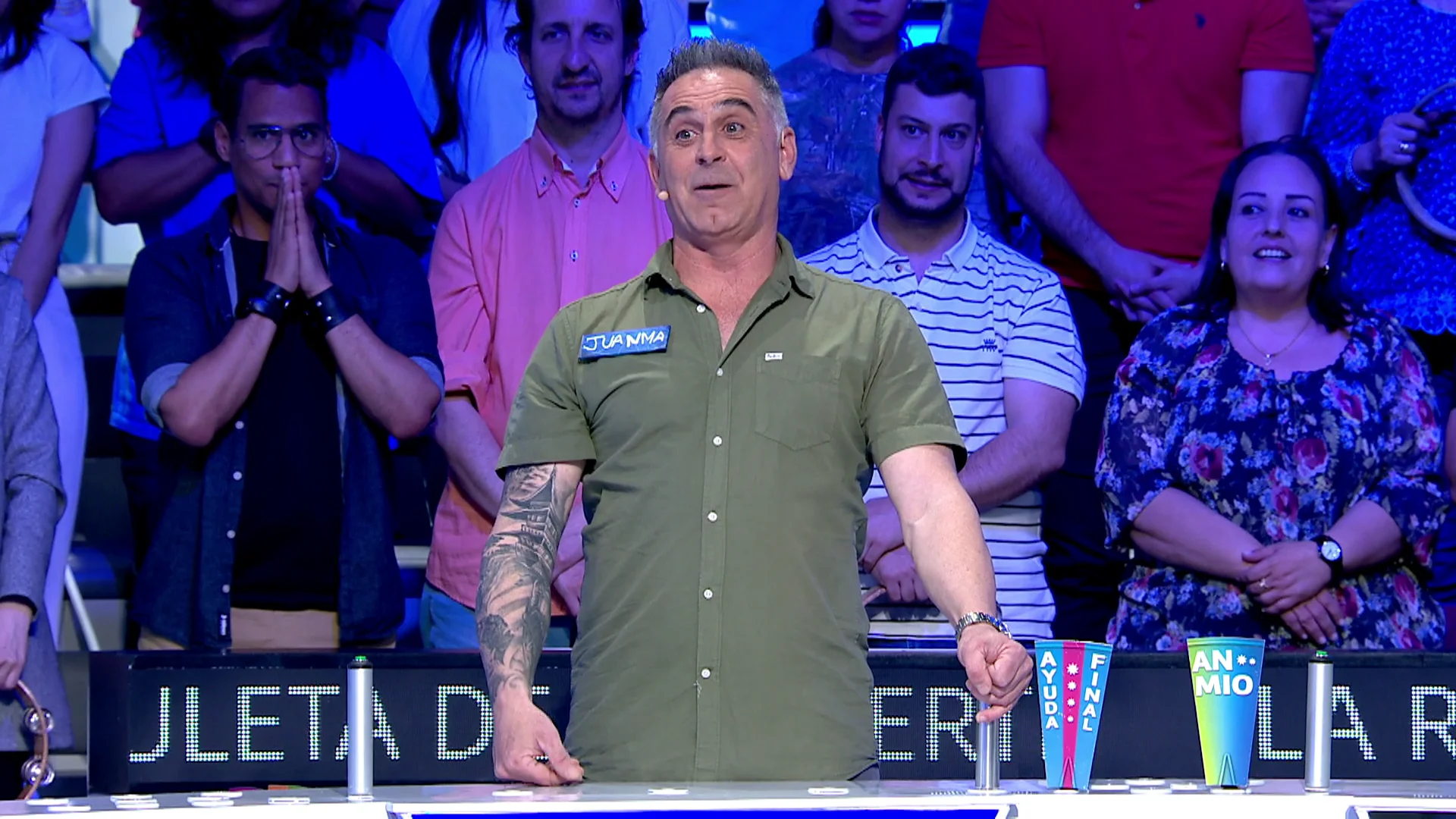 &iexcl;Qu&eacute; mala pata! Juanma cae en el bote pero falla al resolver